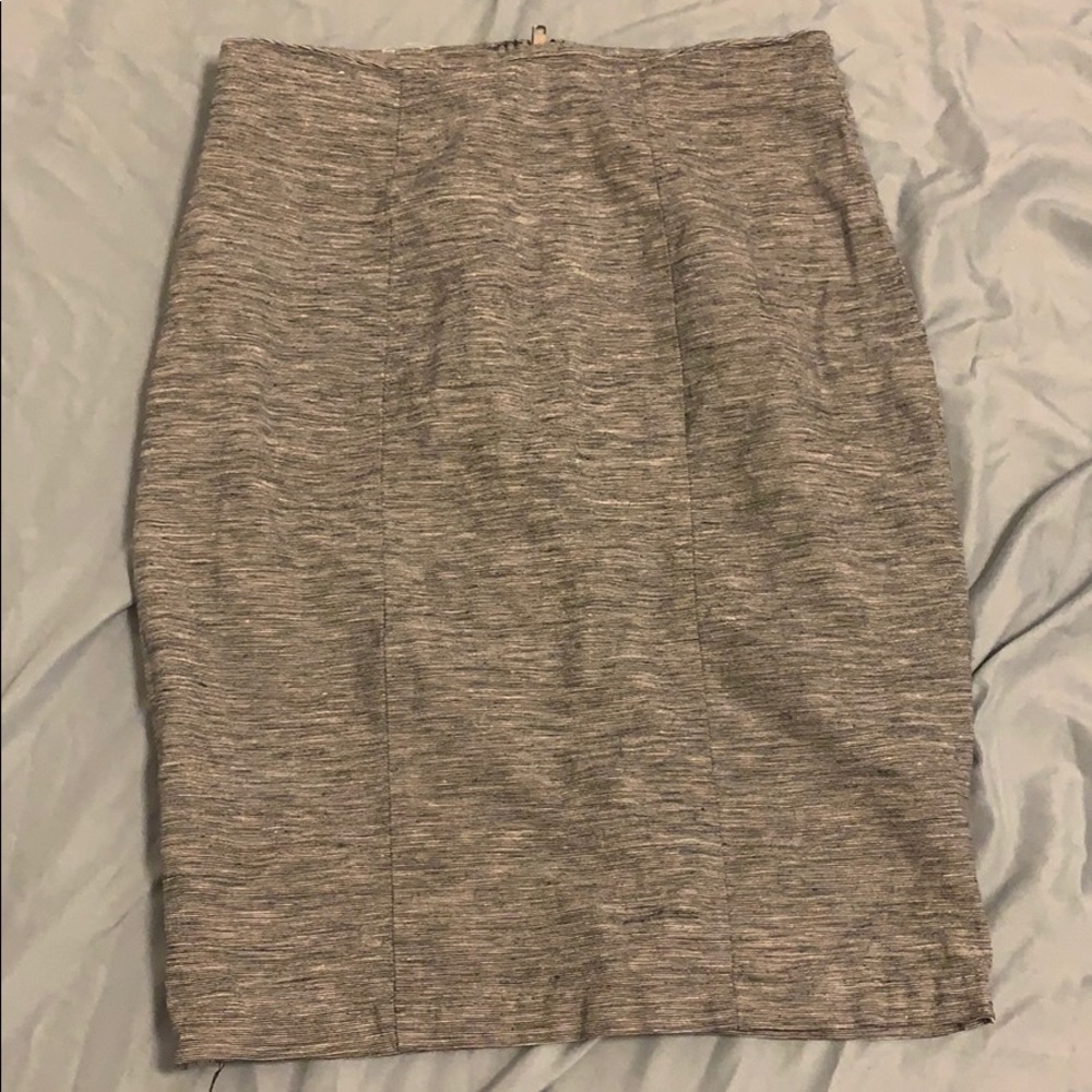 Striped office skirt size small